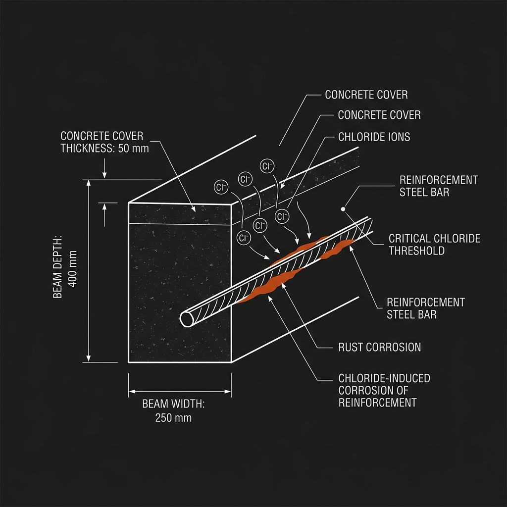 Chloride Attack technical schematic