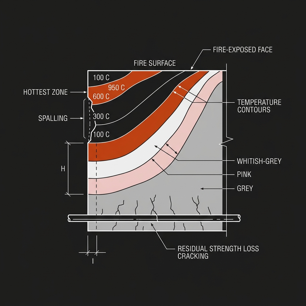Fire Damage technical schematic